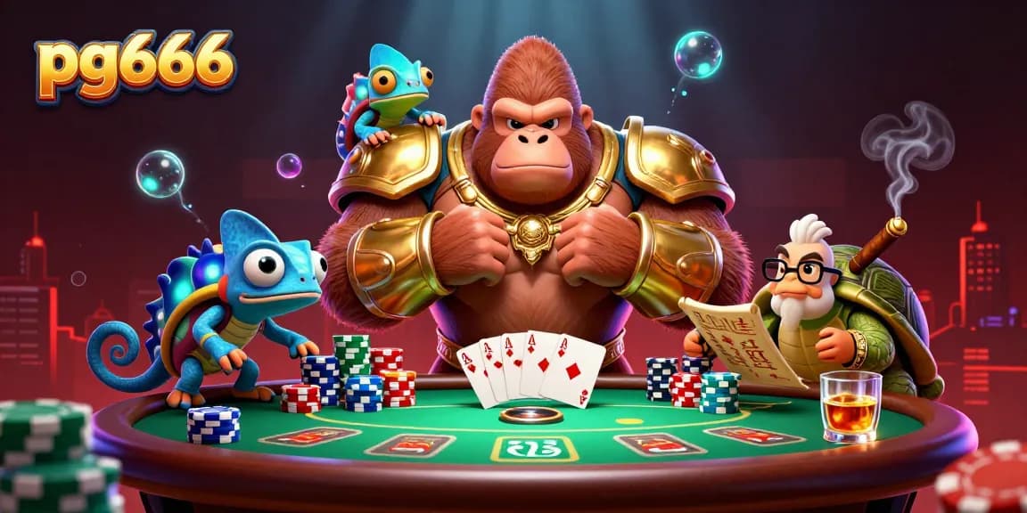 Experience thrilling gameplay at pg666 with vibrant casino elements and engaging characters.