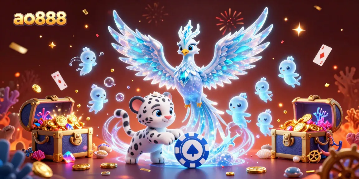 Engage with thrilling gaming adventures at ao888 featuring a vibrant casino illustration.