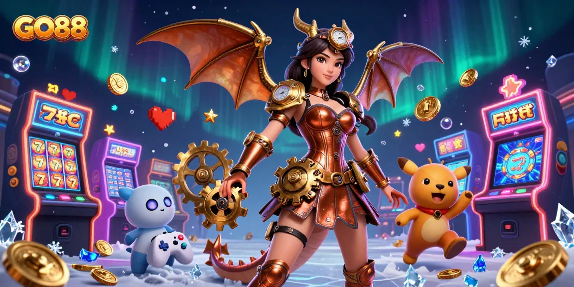 Experience GO88's vibrant slot game action with stunning visuals and dynamic gameplay elements.