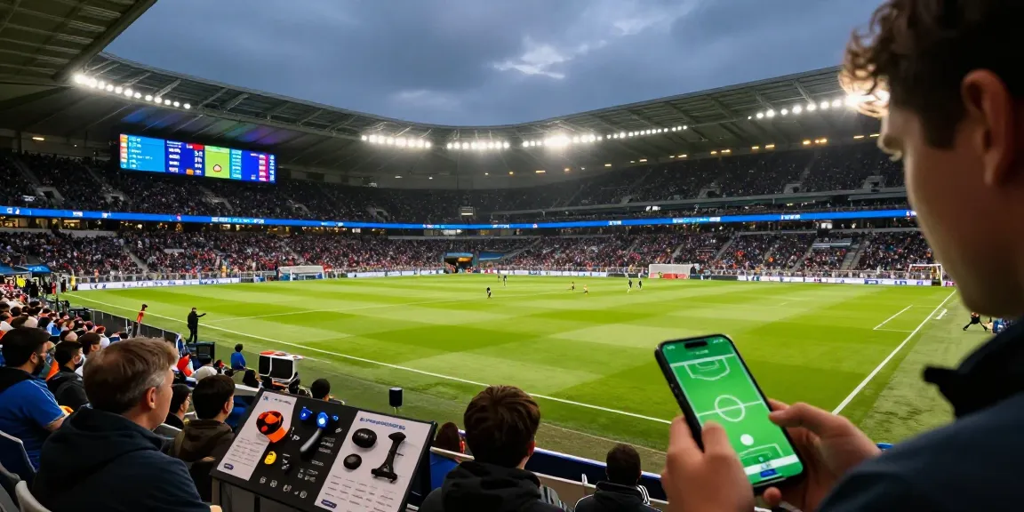 S666 sports betting predictions in a dynamic football stadium atmosphere with live odds and betting app analysis.