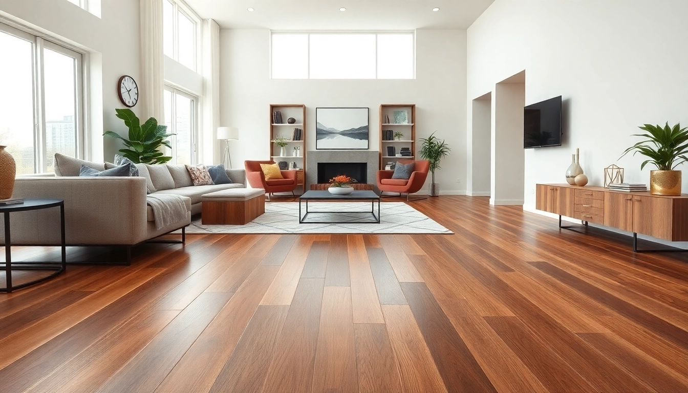 Upgrade your space with premium flooring near me showcased in a stylish Chicago living room.