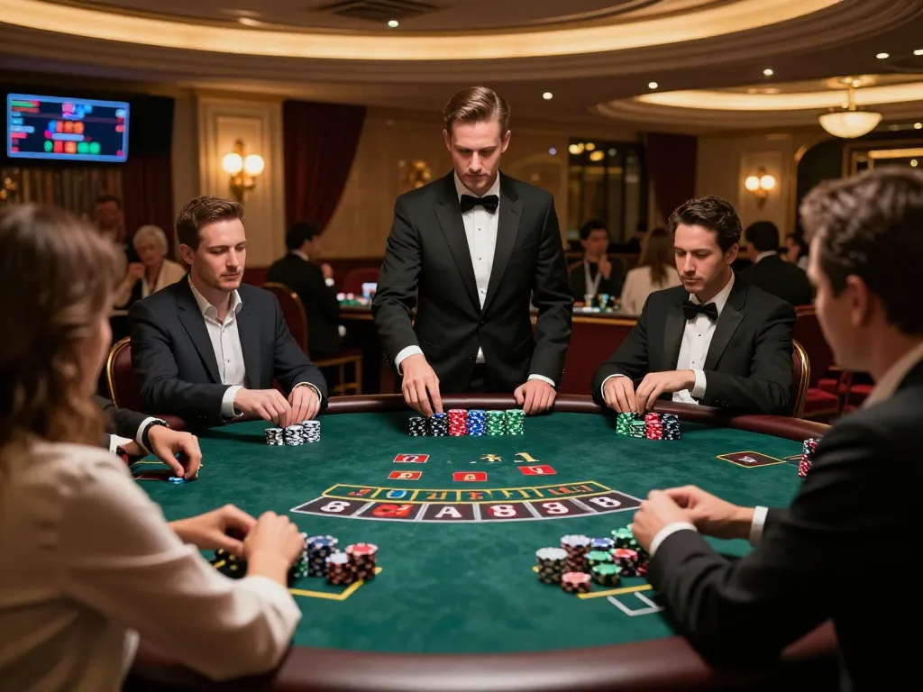 Experience the thrill of luck8 at a live dealer blackjack table with strategic gameplay and engaging atmosphere.