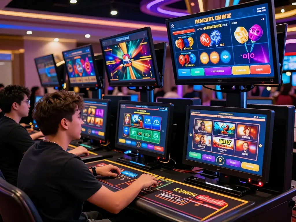 Gavn99 online gaming interface featuring enthusiastic players in an immersive casino environment.
