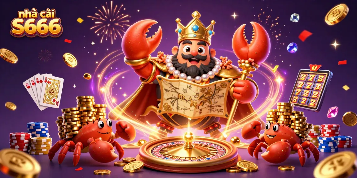 Experience thrilling gaming at nhà cái S666 with unique characters and casino elements.
