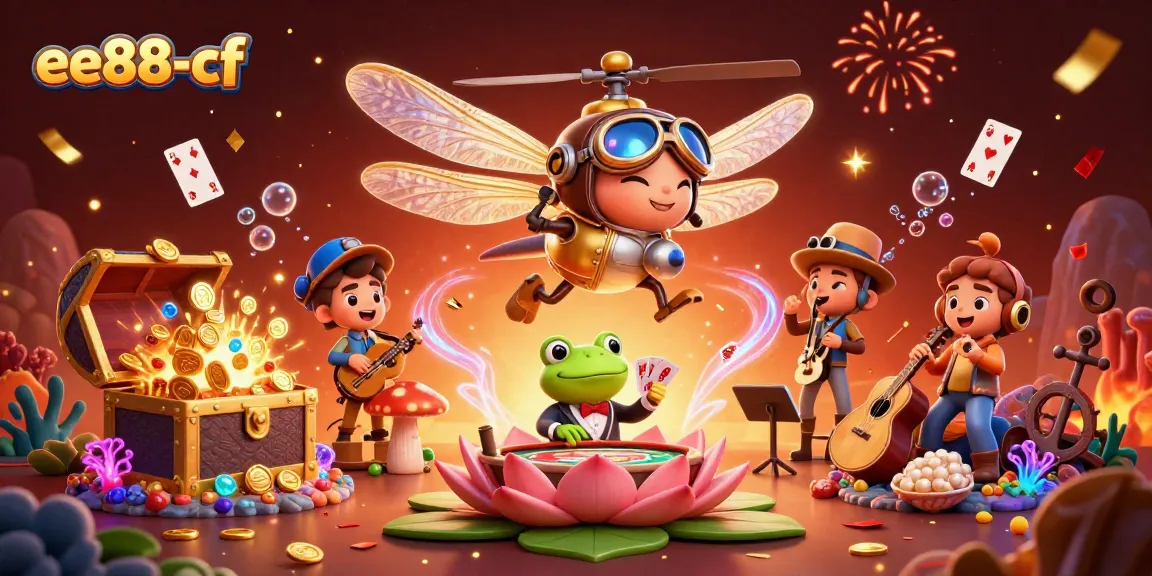 Engage in the excitement of gaming at ee88-cf with vibrant characters and a dynamic casino atmosphere.