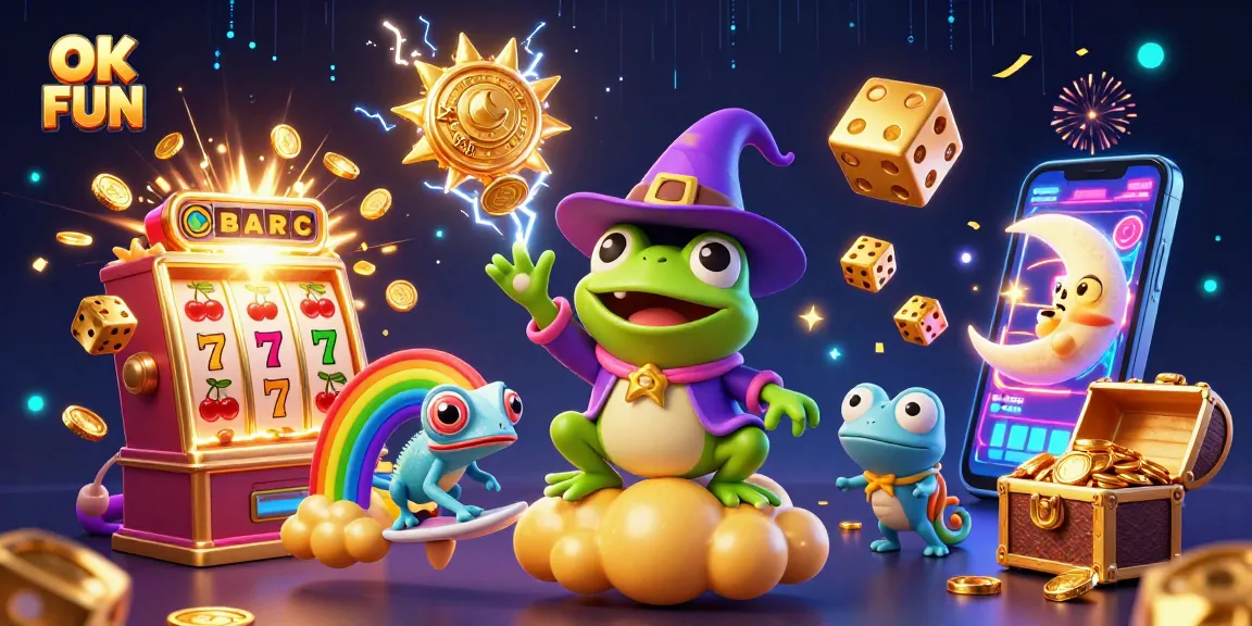 Experience the excitement with OK FUN, as you unleash jackpots and golden momentum in dynamic casino thrills.