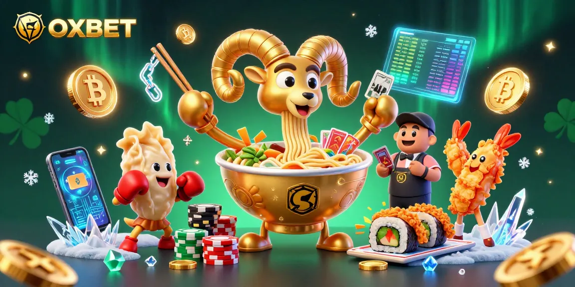 Engage with OXBET while experiencing unique gameplay featuring vibrant characters in a dynamic casino scene.