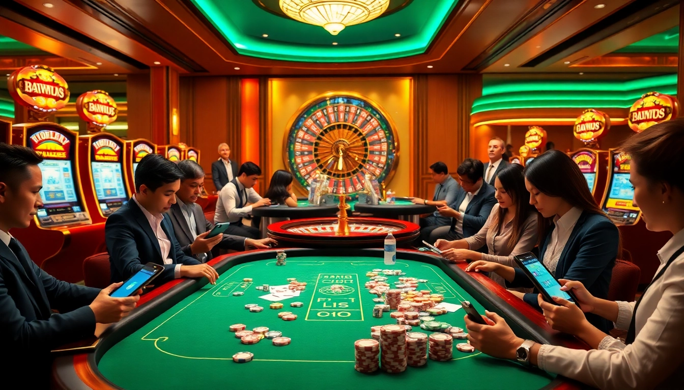 Experience the thrill of casino gaming at loto188.gb.net with vibrant tables and exciting winning opportunities.
