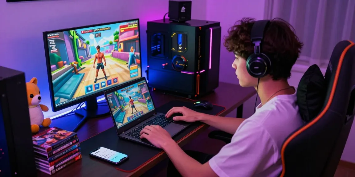 Engaging gameplay scene showcasing sex games online in a vibrant gaming setup with immersive graphics.