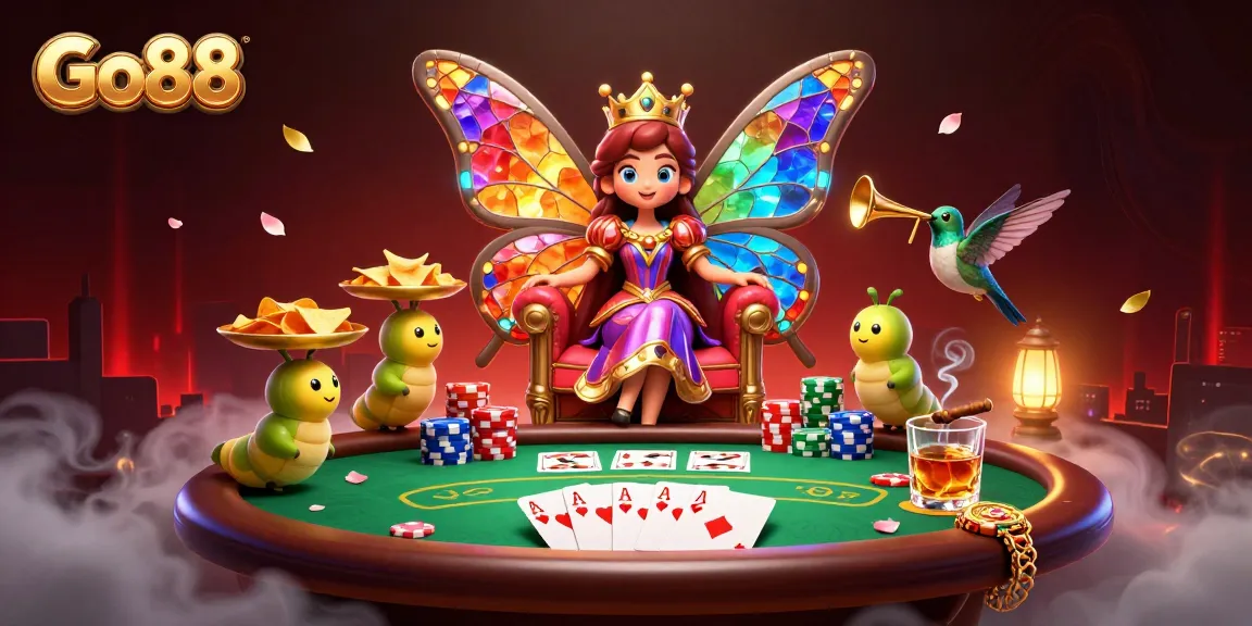 Experience the thrill of Go88 with vibrant casino illustrations and exciting gaming elements.