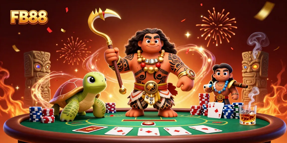 Engage in winning strategies at FB88 with dynamic poker games and vibrant casino elements.