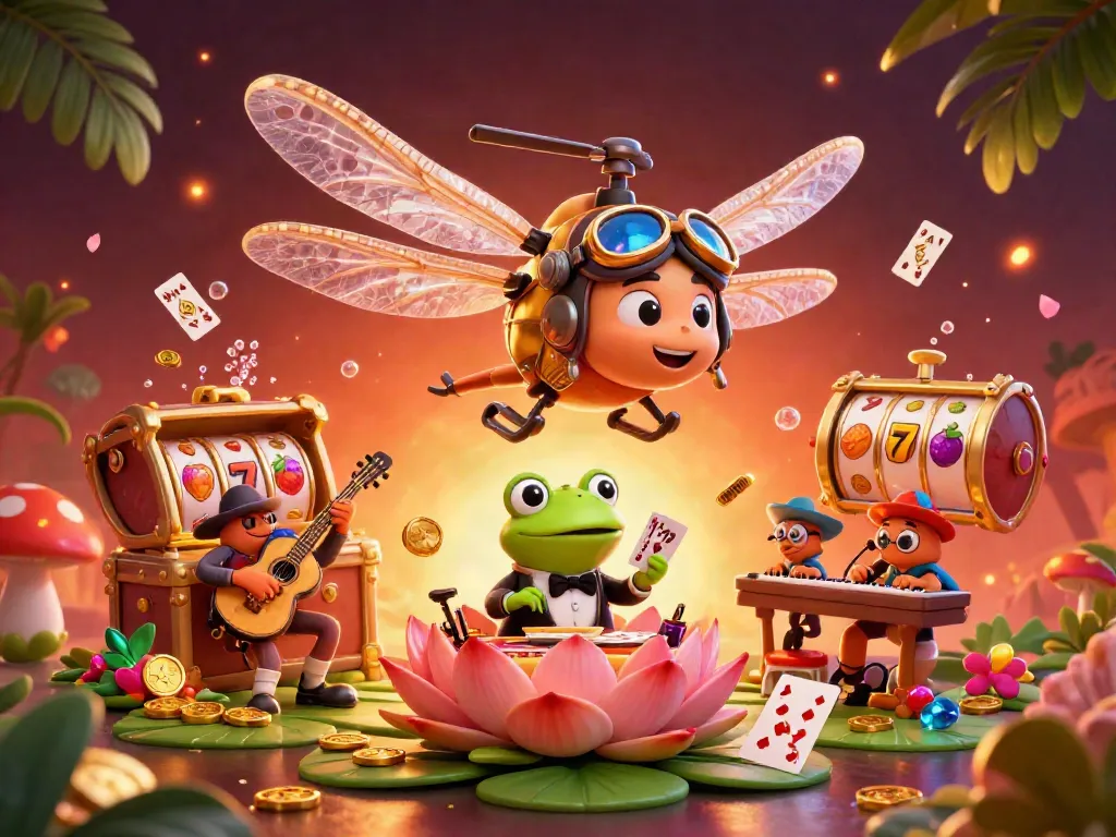 Experience AE888's vibrant casino action with poker, vibrant colors, and dynamic characters.