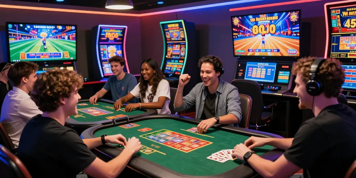 Xocdia88 online gaming scene with diverse players enjoying vibrant card and traditional games.