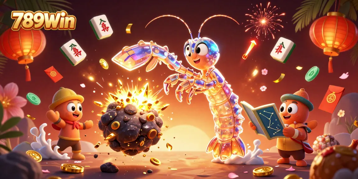 Experience thrilling gameplay at 789Win with vibrant 3D casino elements, jewels, and dynamic action.