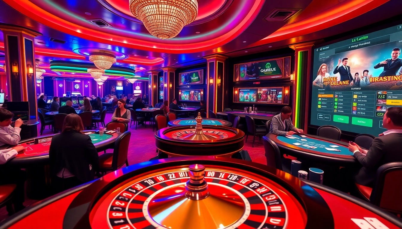 Experience thrilling gambling activities at https://lc88.bio/ with exciting casino scenes and vibrant gameplay.