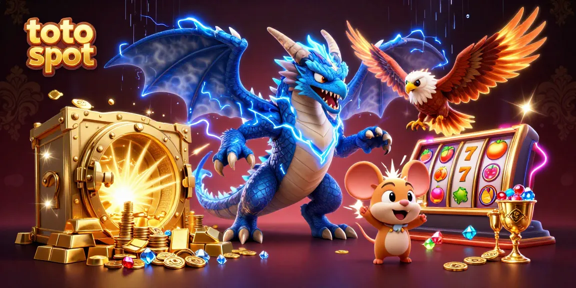 Engage with the thrilling world of toto slot as a thunder dragon, wind hawk, and thunder mouse bring excitement to life.