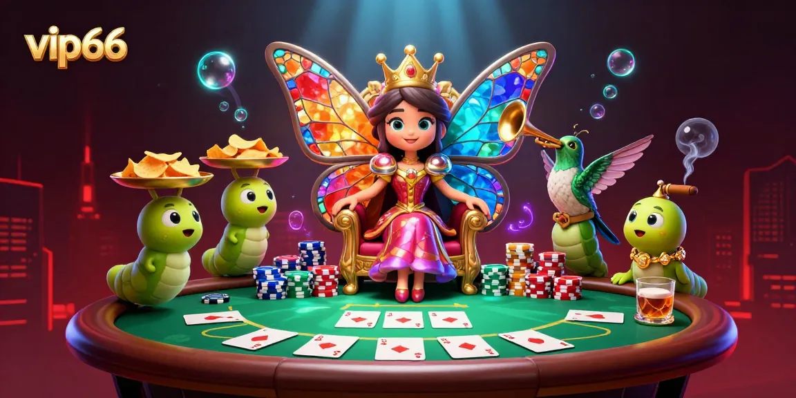 Experience thrilling gameplay with vip66 at a vibrant poker scene featuring legendary casino elements.