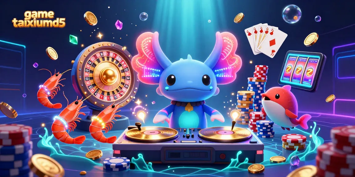 Experience the thrilling game taixiumd5 with vibrant characters and dazzling casino elements.