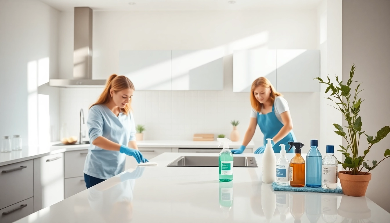 Enhance your surroundings with expert cleaning services calgary delivering pristine results in a modern kitchen.