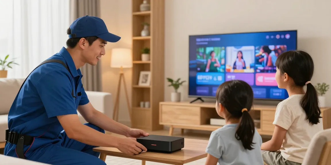 Trusted IPTV Service set up by licensed professional in a friendly local home environment.