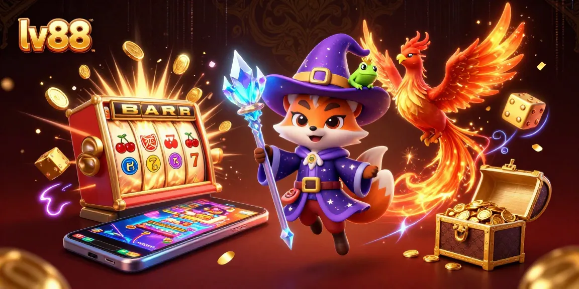 Experience thrilling games like lv88 with a wizard fox, phoenix, and jackpot bursts.