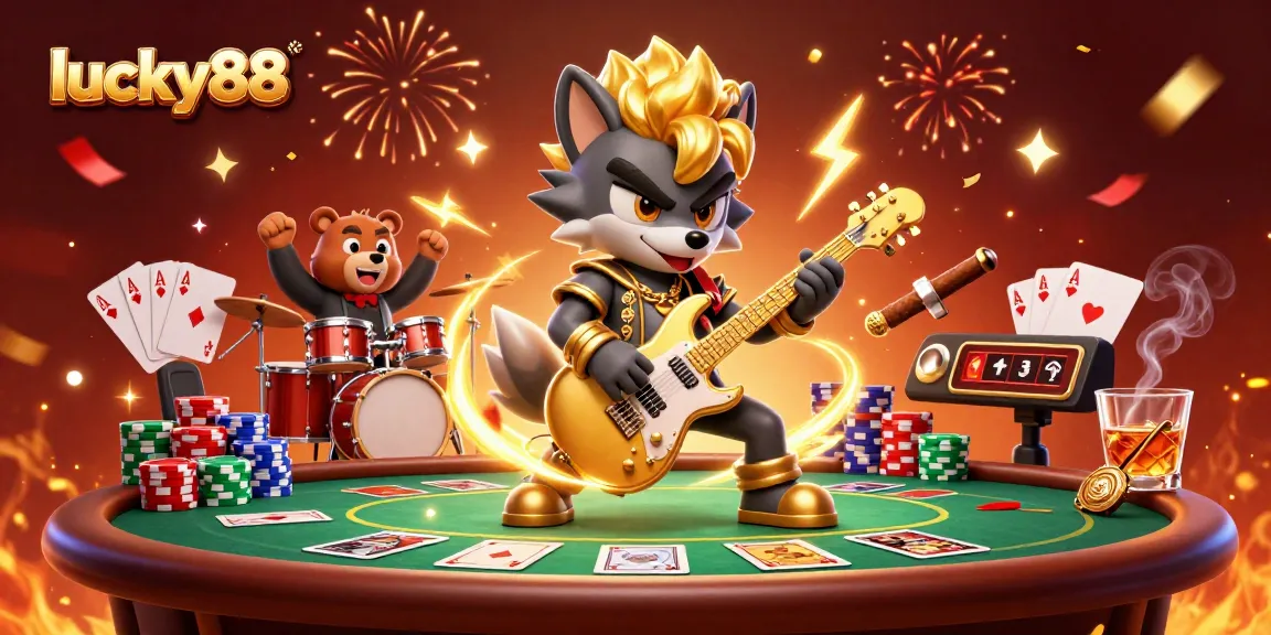 Experience the thrill of winning at lucky88 with dynamic poker action and dazzling casino visuals.