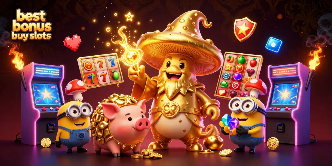 Experience the thrill of the best bonus buy slots with magical creatures and vibrant game elements.