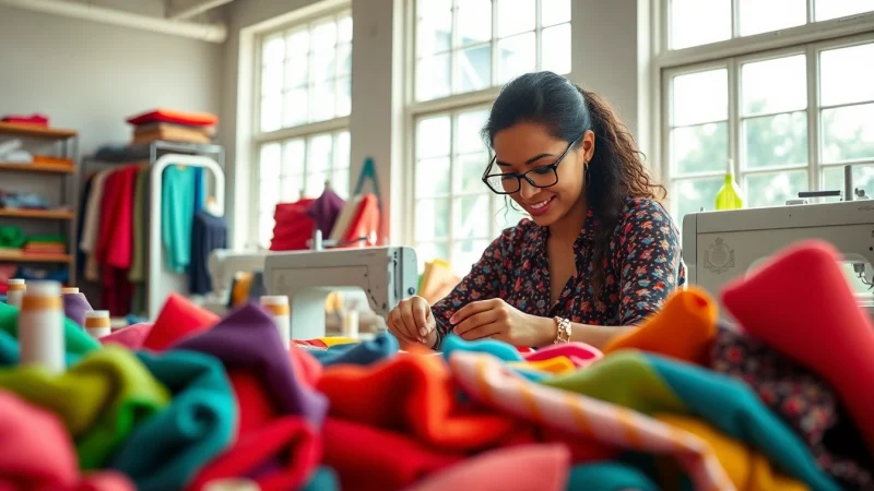 Essentiële stoffen voor kleding maken: De perfecte gids voor naaisters